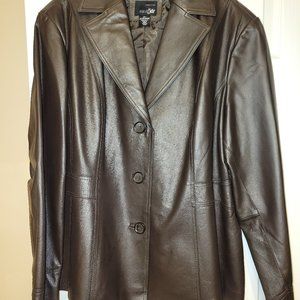 Chocolate Leather Jacket